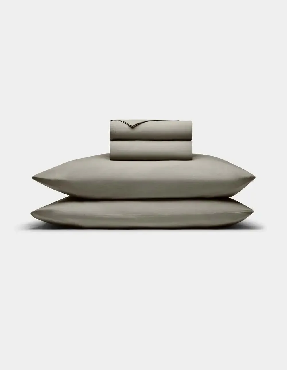 Cozy Earth Bamboo Jersey King Sheet Set - Stone